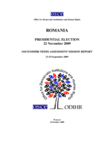 Romania, Presidential Election, 22 November and 6 December 2009: Needs Assessment Mission Report