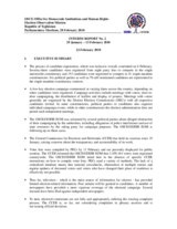 Tajikistan, Parliamentary Elections, 28 February 2010: Interim Report No. 2