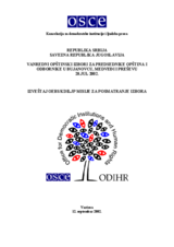 Srbija, Prevremeni opštinski izbori, 28. juli 2002.: Završni izveštaj