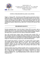 Crna Gora, Ponovljeni predsjednički izbori, 9. februar 2003.: Izvještaj o preliminarnim saznanjima i zaključcima