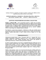 Bosna i Hercegovina, Općinski izbori, 2. listopada 2004. godine: Izjava o preliminarnim nalazima i zaključcima