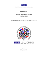 Georgia, Municipal Elections, 30 May 2010: Final Report