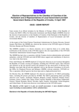 Croatia, Local Elections, 13 April 1997: Report