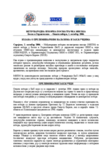 Босна и Херцеговина, Општи избори, 1. октобар 2006.: Изјава о прелиминарним налазима и закључима