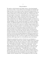 Supplementary Human Dimension Meeting on Freedom of Religion or Belief, 9-10 December 2010: Address by Keynote Speaker Valerya Porokhova