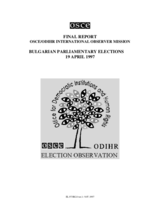 Bulgaria, Parliamentary Elections, 19 April 1997: Final Report