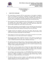 Albania, Local Elections, 8 May 2011: Interim Report No. 2