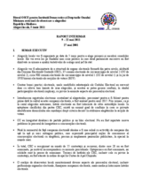 Moldova, Local Elections, 5 June 2011: Interim Report No. 1