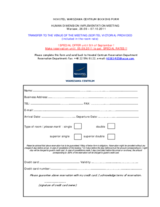 Human Dimension Implementation Meeting - Novotel booking form