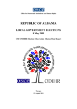 Albania, Local Elections, 8 May 2011: Final Report