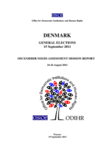 Denmark, General Elections, 15 September 2011: Needs Assessment Mission Report