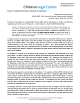 Christian Legal Centre Intervention