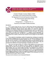 The Problems of the Ecumenical Patriarchate in Istanbul