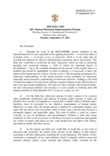 Human rights education