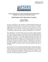 Death Penalty in the United States of America