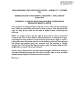 Right of Reply by Spain