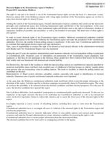 Electoral Rights in the Transnistrian region of Moldova