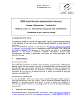 Language education policy