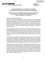 UNHCR Contribution to the OSCE Human Dimension Implementation Meeting Working Session 11: Humanitarian Issues and Other Commitments