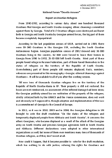 Report on Ossetian Refugees