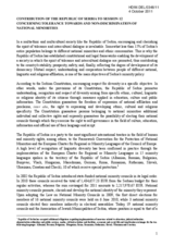 Contribution of the Republic of Serbia to Session 12