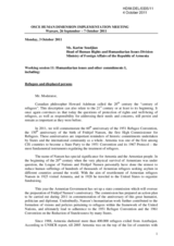 Refugees and displaced persons