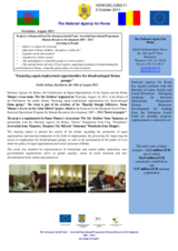 The National Agency for Roma- Newsletter August 2011