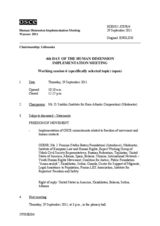 2011 HDIM journal, day 4: Thursday, 29 September 