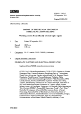 2011 HDIM journal, day 5: Friday, 30 September 