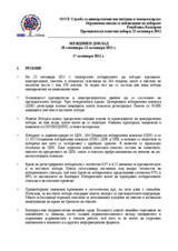 Република България, Президентски и местни избори, 23 октомври 2011: Междинен доклад