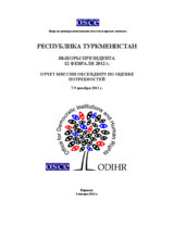 Turkmenistan, Presidential Election, 12 February 2012: Needs Assessment Mission Report (ru)