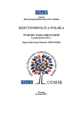 Poland, Parliamentary Elections, 9 October 2011: Final Report (pl)