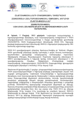 Armenia, Parliamentary Election, 6 May 2012: Statement of Preliminary Findings and Conclusions