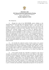 Human rights education