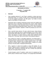 Montenegro, Early Parliamentary Elections, 14 October 2012: Interim Report (cg)