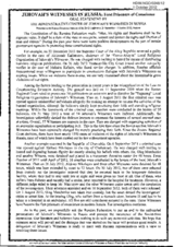 Religious Freedom Concerns in Russia