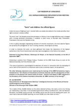 &ldquo;Sects&rdquo; and children: the official figures