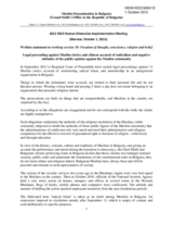 Legal proceeding against Muslim clerics and citizens accused of radicalism and negative attitudes of the public opinion against the Muslim community