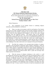 Tolerance and non-discrimination