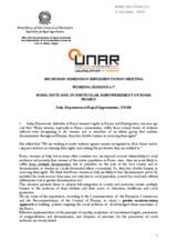 Italy, Department of Equal Opportunities, UNAR