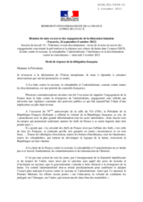 Right of Reply from France