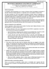 Religious Freedom Concerns in Azerbaijan