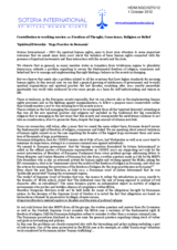 Spiritual Diversity- Yoga Practice in Romania