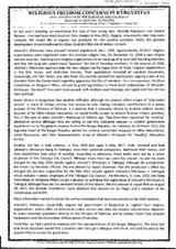 Religious Freedom Concerns - Kyrgyzstan