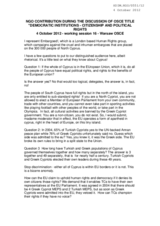 Cyprus Democratic institutions citizenship and human rights for Turkish Cypriots