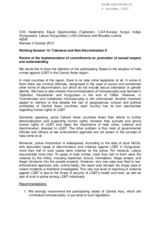 Review of the implementation of commitments on promotion of mutual respect and understanding