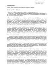 Gender Equality in Abkhazia