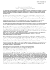 Strive against terrorism in Abkhazia