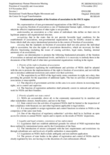 Session 1, Contribution by the International Youth Human Rights Movement and the Center for Legal Transformation on Fundamental Principles of the Freedom of Association in the OSCE Region