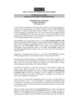 Kyrgyzstan, Presidential Elections, 30 October 2011: Information for Short-Term Observers